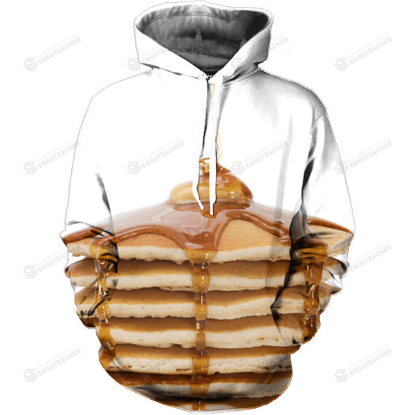 Syrup Pancakes 3D All Over Print Hoodie, Or Zip-up Hoodie