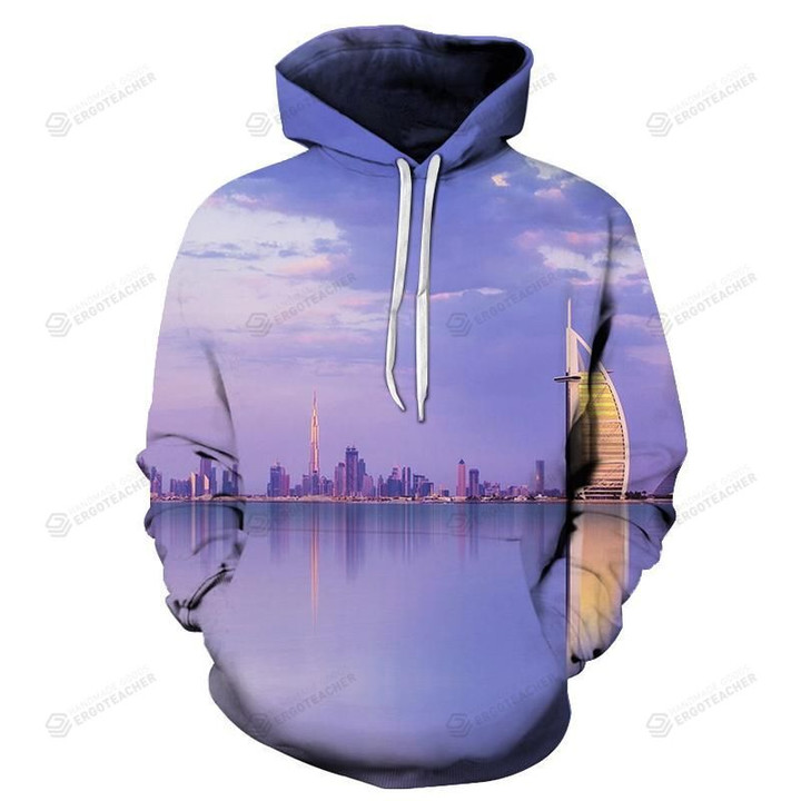 Beautiful Dubai 3D All Over Print Hoodie, Or Zip-up Hoodie