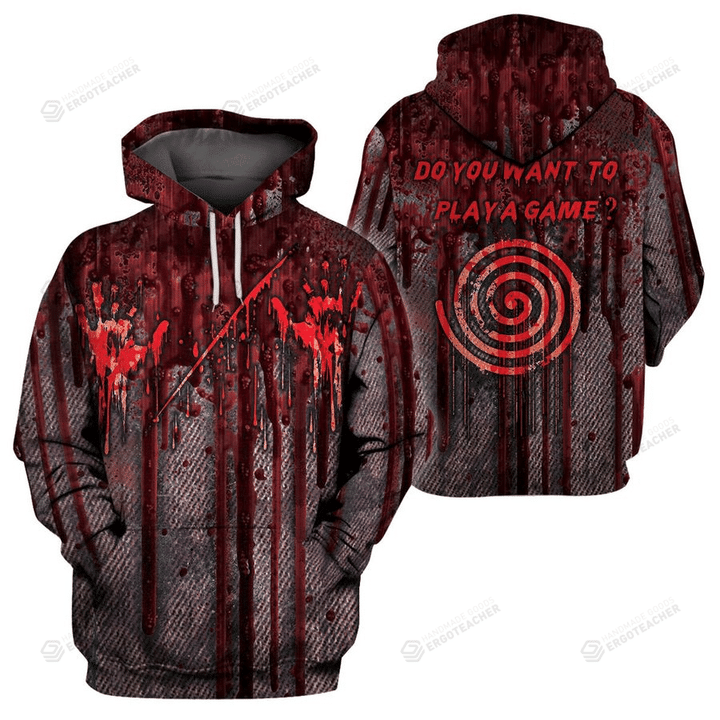 Do You Want To Play A Game 3D All Over Print Hoodie, Or Zip-up Hoodie