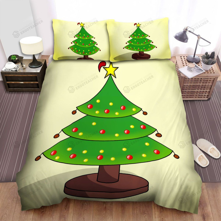 The Christmas Tree Has 3 Floors Bed Sheets Spread Duvet Cover Bedding Sets