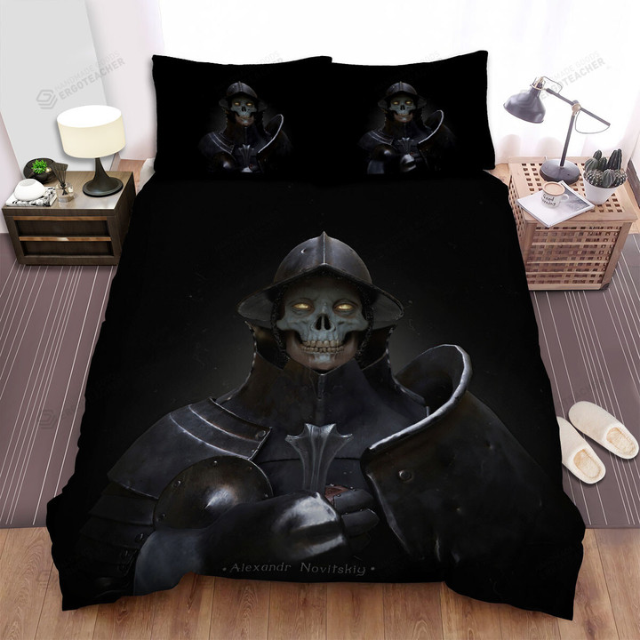 The Undead Knight 3d Portrait Bed Sheets Spread Duvet Cover Bedding Sets