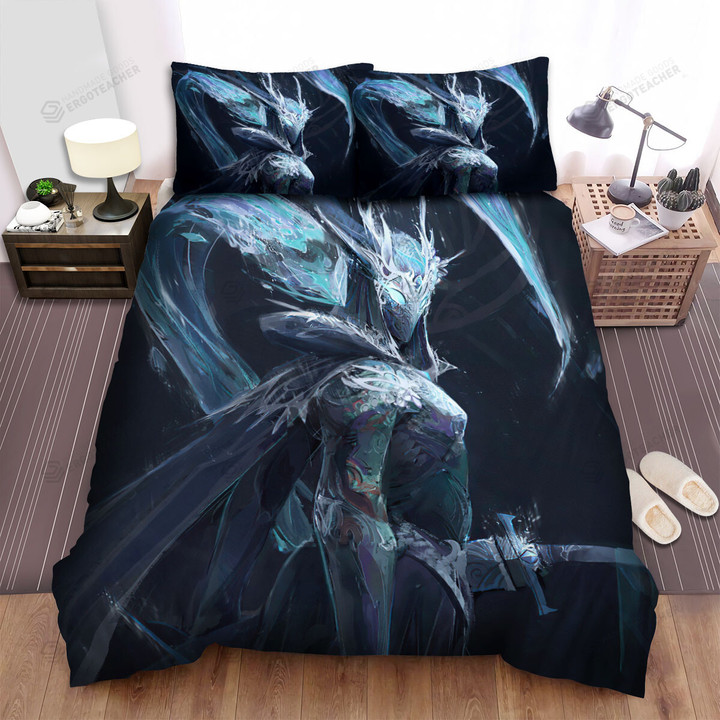 The Water Knight Artwork Bed Sheets Spread Duvet Cover Bedding Sets