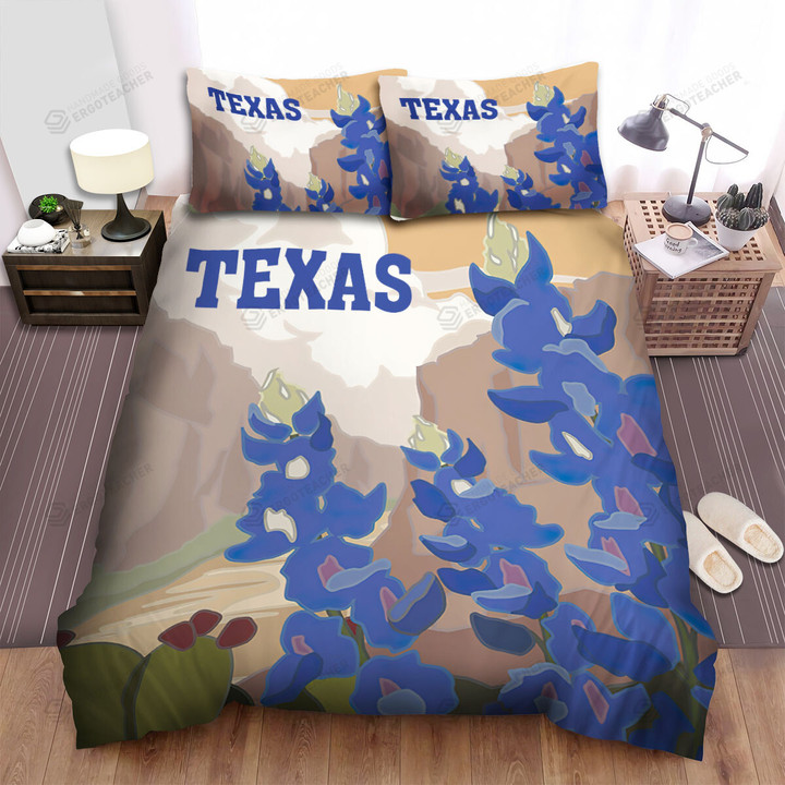 Texas Big Bend Bed Sheets Spread  Duvet Cover Bedding Sets