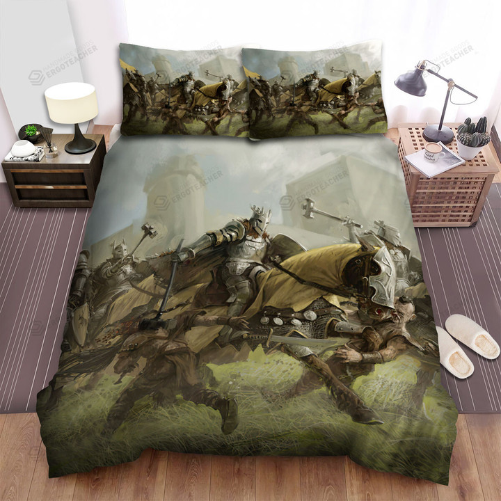Knights Of The Baratheon Bed Sheets Spread Duvet Cover Bedding Sets