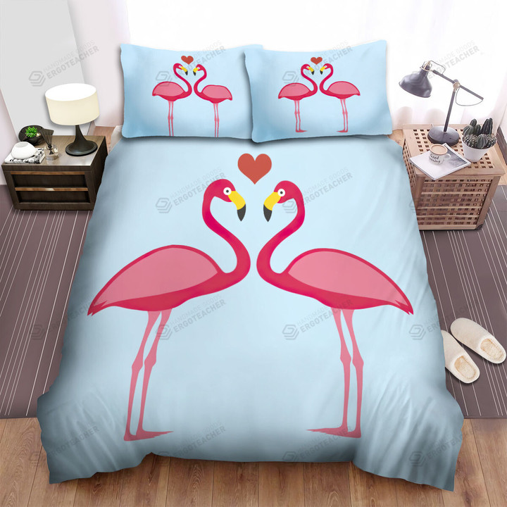 Stand By You Flamingo Bed Sheets Spread Duvet Cover Bedding Sets