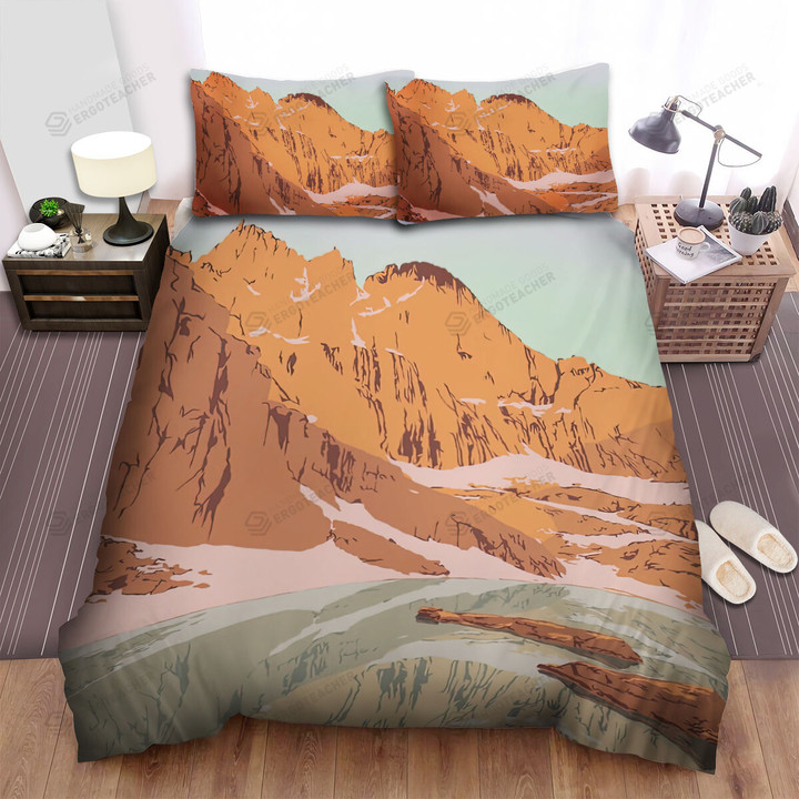 Colorado Rocky Mountain National Park Travel Art Bed Sheets Spread  Duvet Cover Bedding Sets