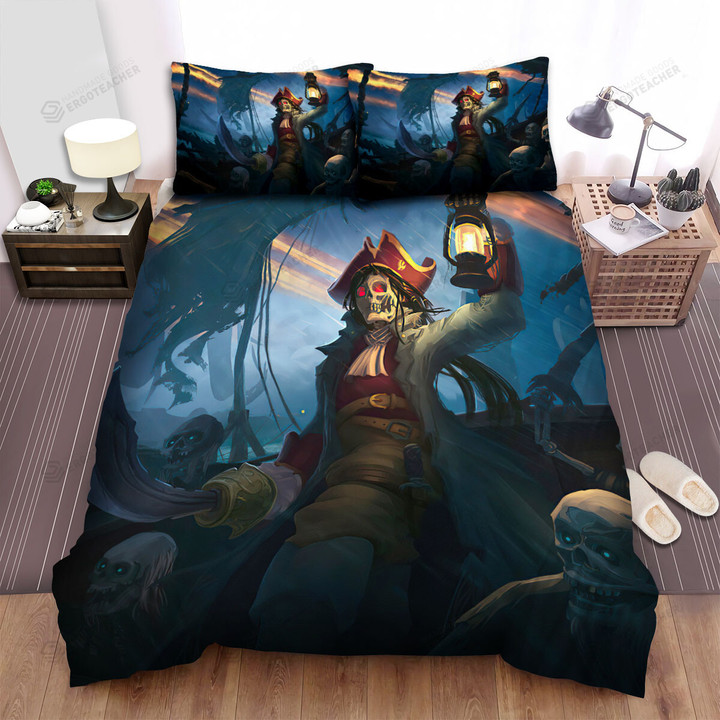 The Undead Pirates Crew Rising Bed Sheets Spread Duvet Cover Bedding Sets