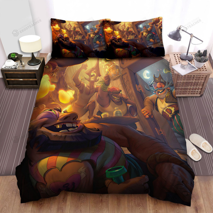 The Pirate Tavern Bed Sheets Spread Duvet Cover Bedding Sets
