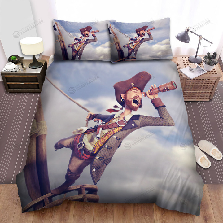 The Navigator Pirate Bed Sheets Spread Duvet Cover Bedding Sets