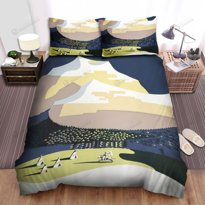 Montana Welcome To Montana Bed Sheets Spread  Duvet Cover Bedding Sets