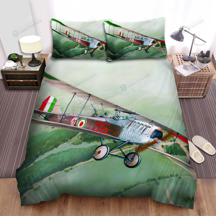 Ww1 Italian Aircraft - Berliner Joyce Oj 2 Bed Sheets Spread Duvet Cover Bedding Sets