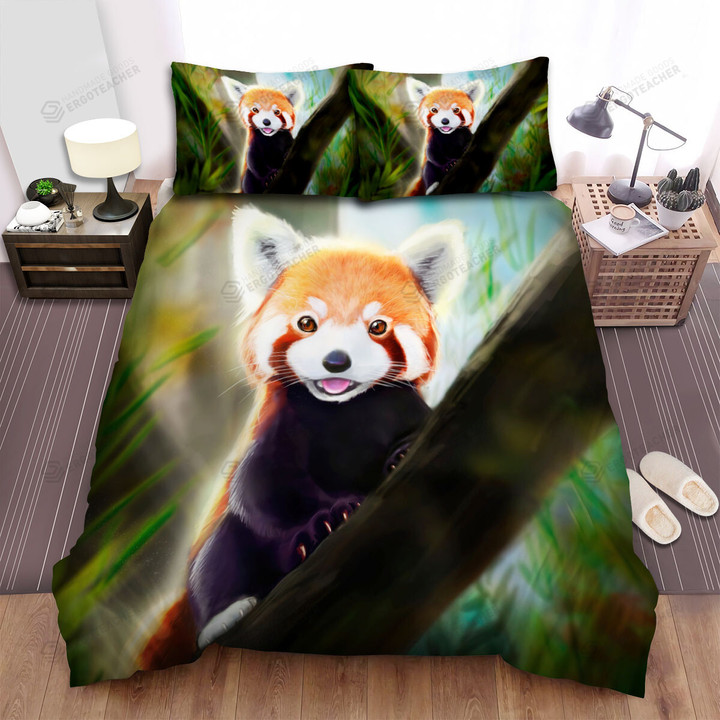 The Wild Anima; - The Red Panda So Cute Bed Sheets Spread Duvet Cover Bedding Sets