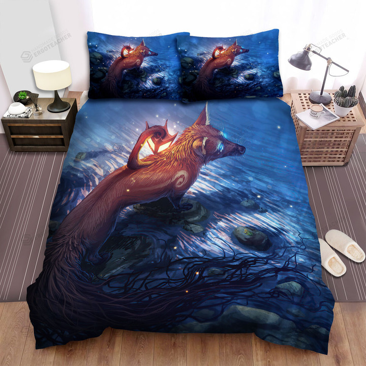 The Lantern Fox Bed Sheets Spread Duvet Cover Bedding Sets