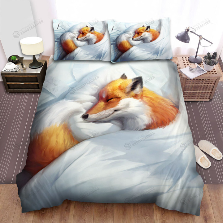 The Wildlife - The Fox In The Dream Bed Sheets Spread Duvet Cover Bedding Sets