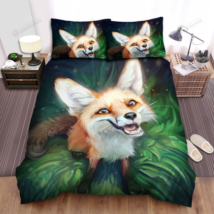 The Wildlife - The Fox Waiting For You Bed Sheets Spread Duvet Cover Bedding Sets