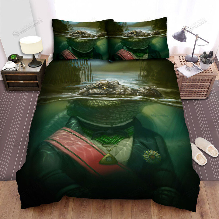 The Crocodile Baron Bed Sheets Spread Duvet Cover Bedding Sets