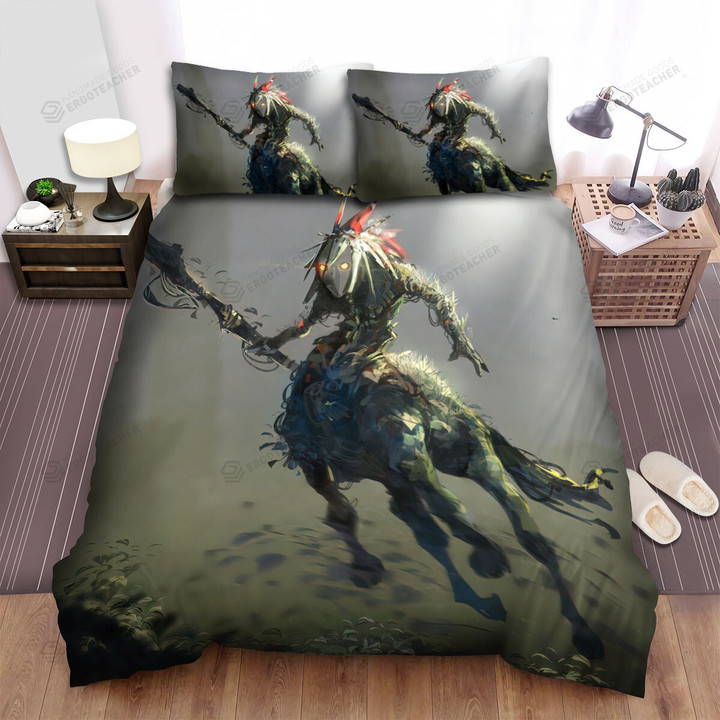 Cybernetic Centaur Warrior In Disguise Bed Sheets Spread Duvet Cover Bedding Sets