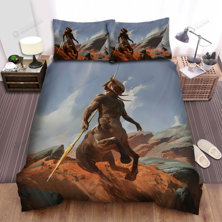 Centaurs Of The Desert Artwork Bed Sheets Spread Duvet Cover Bedding Sets