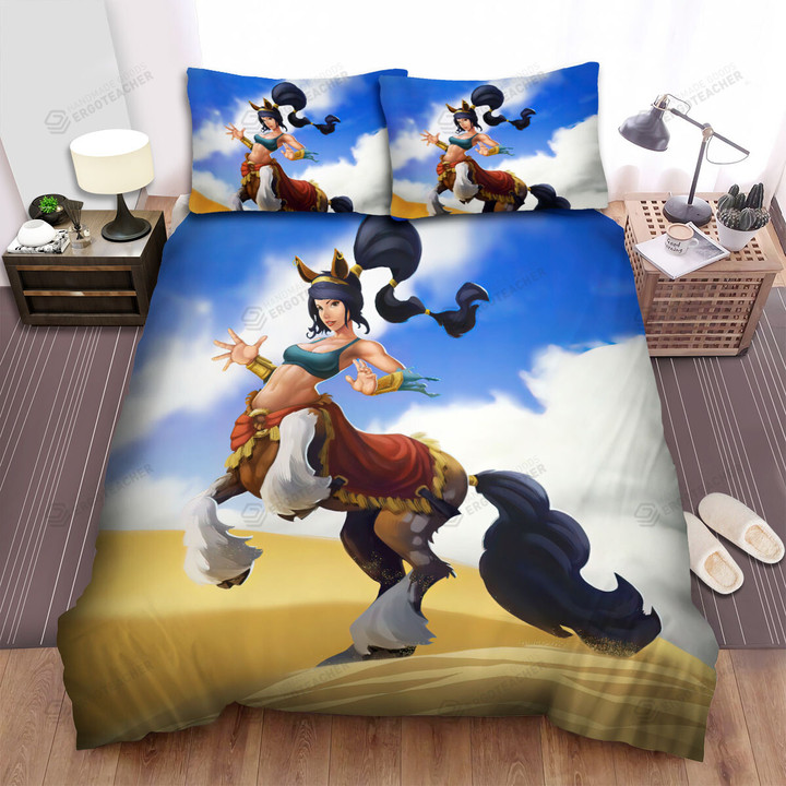 Centaur Girl In The Desert Bed Sheets Spread Duvet Cover Bedding Sets