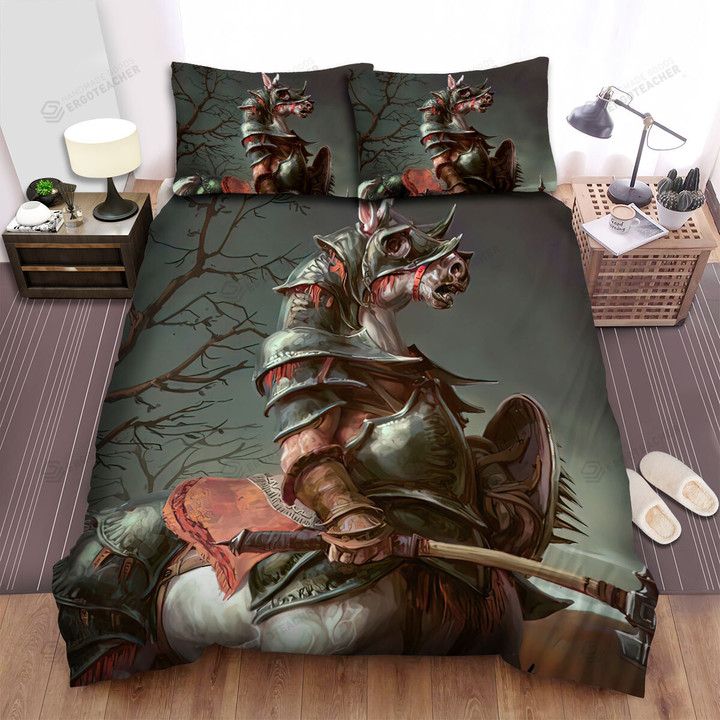Centaur Warrior With Horse Face Bed Sheets Spread Duvet Cover Bedding Sets