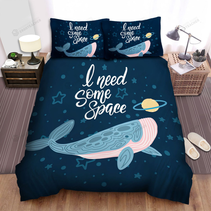 The Whale Needs Some Space Bed Sheets Spread Duvet Cover Bedding Sets