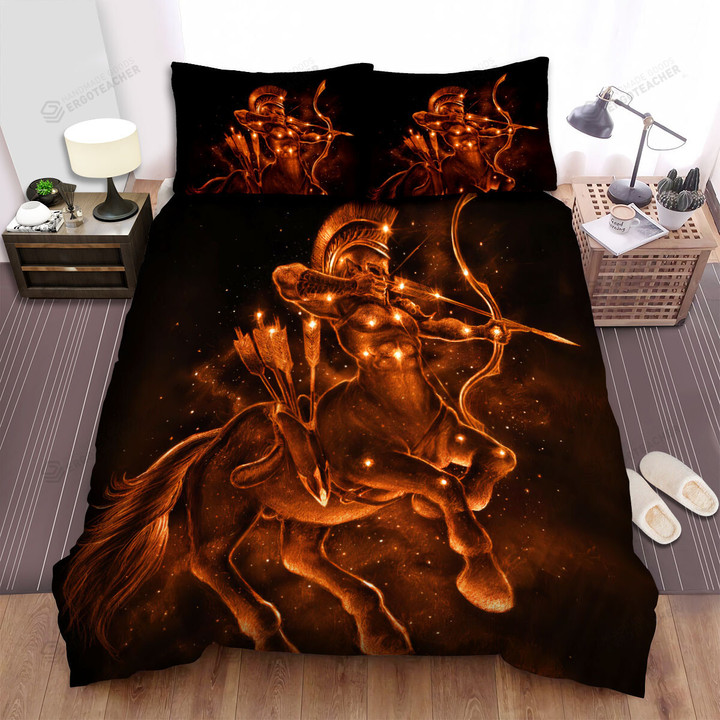 Centaur Sagittarius Star Sign Bed Sheets Spread Duvet Cover Bedding Sets