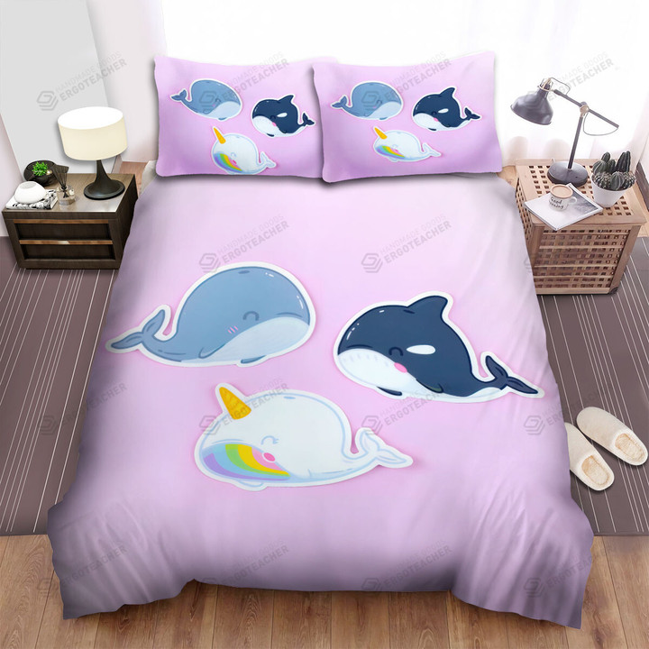 The Wild Animal - The Whales Species Bed Sheets Spread Duvet Cover Bedding Sets