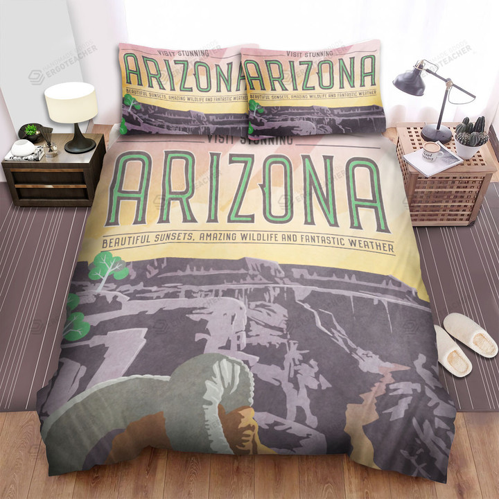 Arizona Visit Stunning Arizona Travel Bed Sheets Spread  Duvet Cover Bedding Sets
