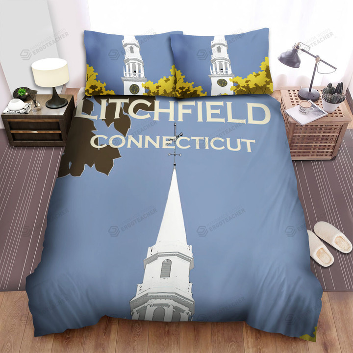 Connecticut Litchfield New England Bed Sheets Spread  Duvet Cover Bedding Sets