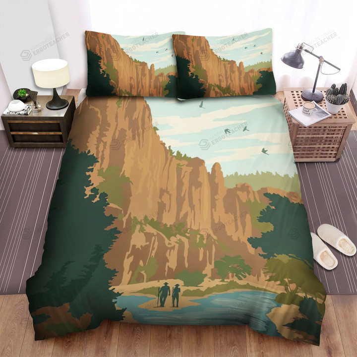 New Mexico Gila River Bed Sheets Spread  Duvet Cover Bedding Sets