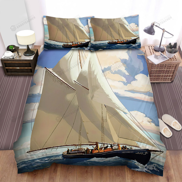 Maine Kennebunkport Bed Sheets Spread  Duvet Cover Bedding Sets