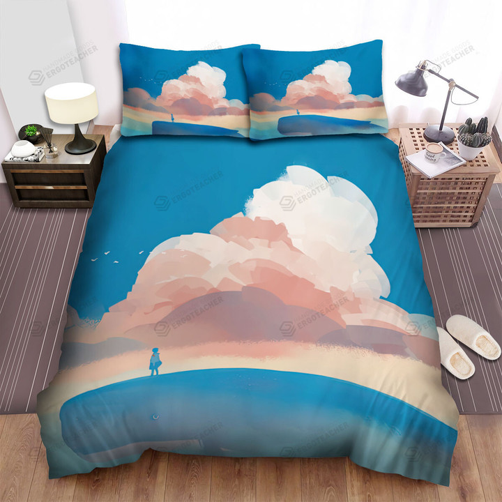The Wildlife - Standing On A Whale Bed Sheets Spread Duvet Cover Bedding Sets