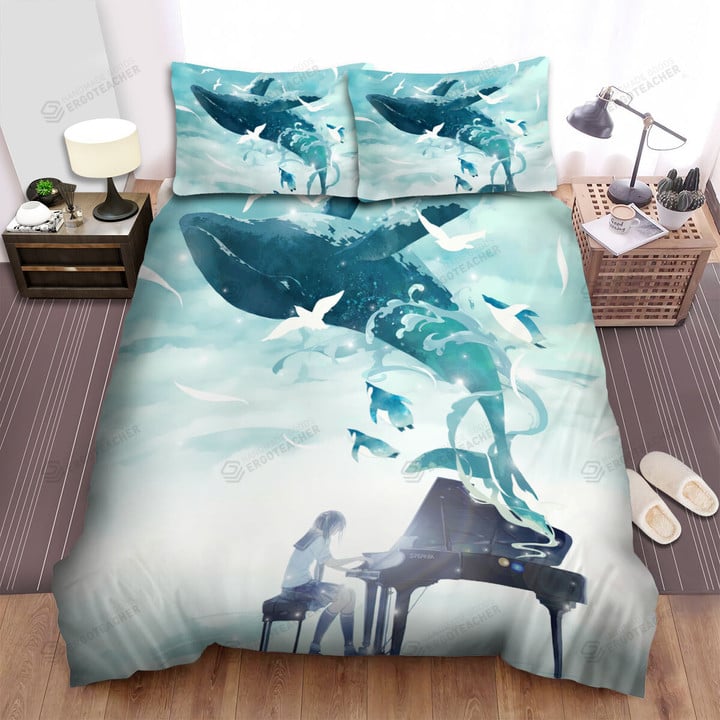 The Wildlife - The Whale Chord Of Her Song Bed Sheets Spread Duvet Cover Bedding Sets