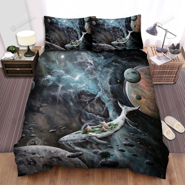 The Wildlife - The Ancient Whale Of Our Universe Bed Sheets Spread Duvet Cover Bedding Sets