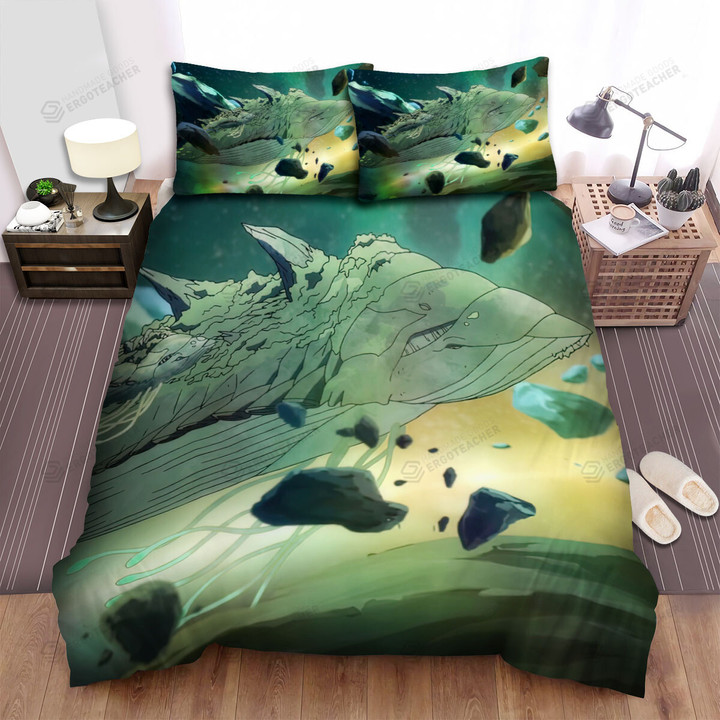 The Wildlife - The Ancient Galaxy Whale Bed Sheets Spread Duvet Cover Bedding Sets