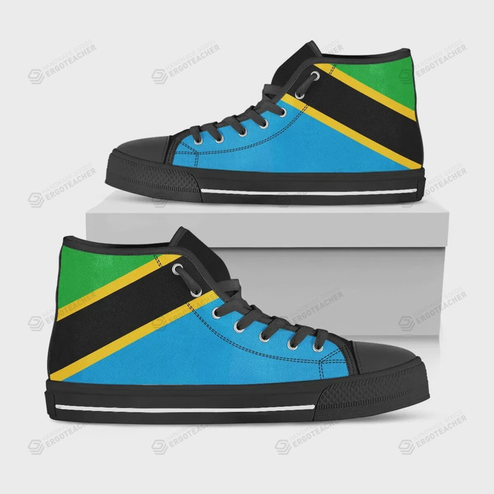 Tanzania Flag High Top Shoes