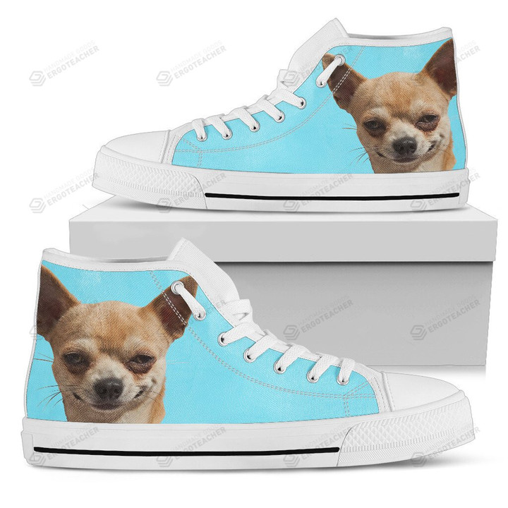 Look At Me Chihuahua High Top Shoes