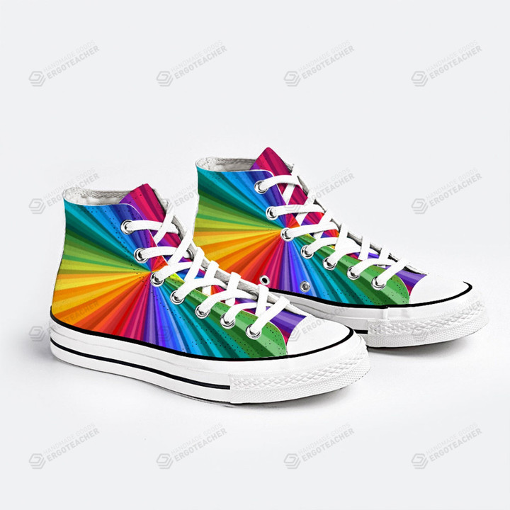 Rainbow High Top Shoes