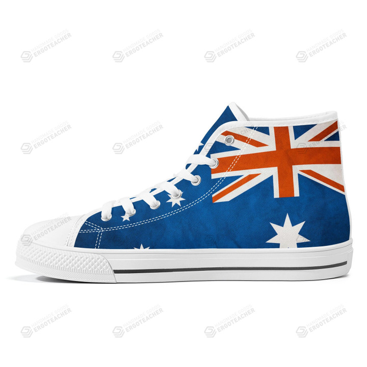 Australian Vintage Flag High Top Shoes