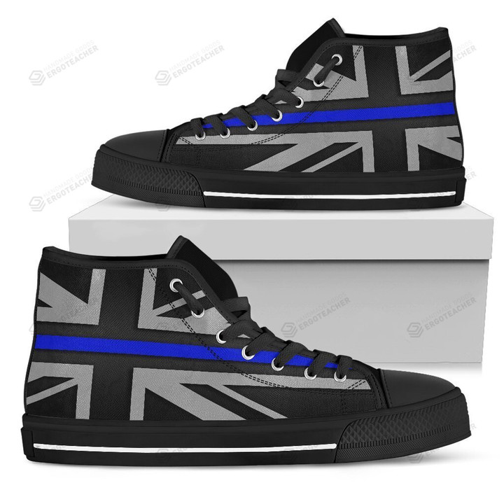 Thin Blue Line Union High Top Shoes