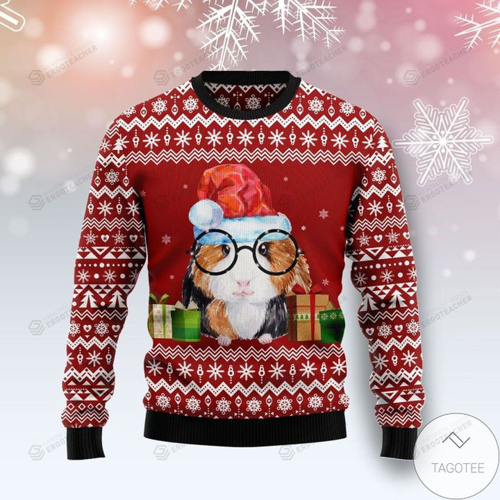 Guinea Pig Xmas For Unisex Ugly Christmas Sweater, All Over Print Sweatshirt