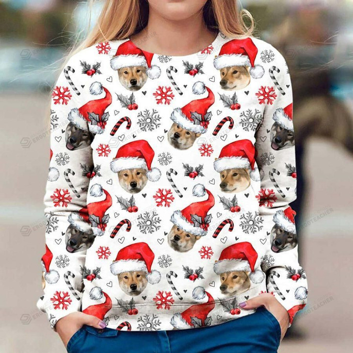 Shikoku Ugly Christmas Sweater, All Over Print Sweatshirt