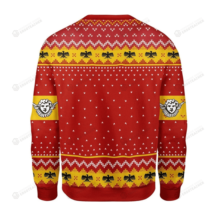 Pope Pius XI Coat Of Arms Ugly Christmas Sweater, All Over Print Sweatshirt