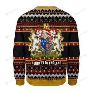 Coat Of Arms Henry VI Ugly Christmas Sweater, All Over Print Sweatshirt