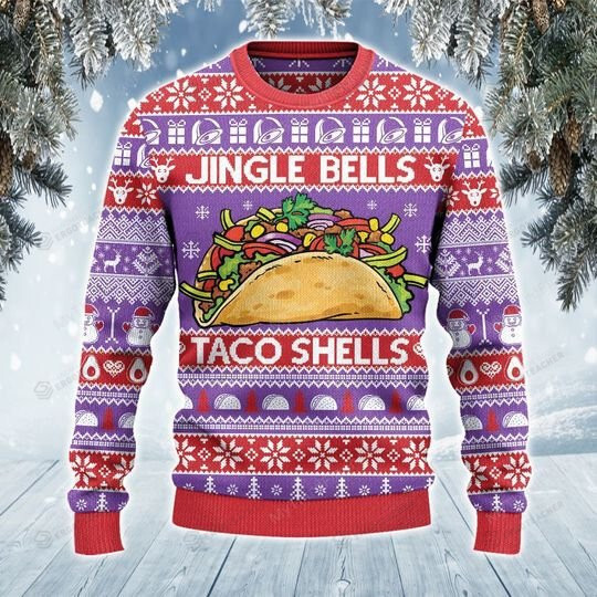 Jingle Bells Taco Shells christmas sweater, sweatshirt