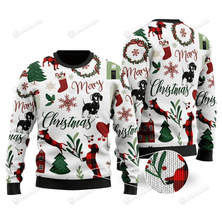 Merry Christmas Ugly Christmas Sweater, All Over Print Sweatshirt