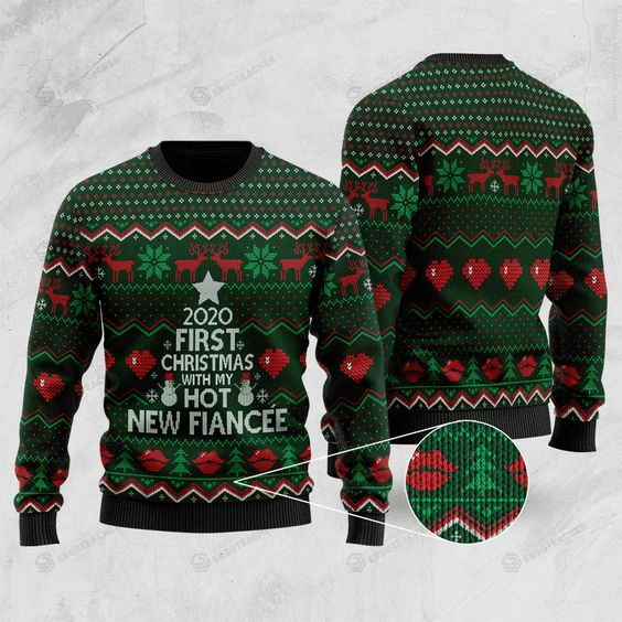 New Fiancee Ugly Christmas Sweater 3d All Over Print