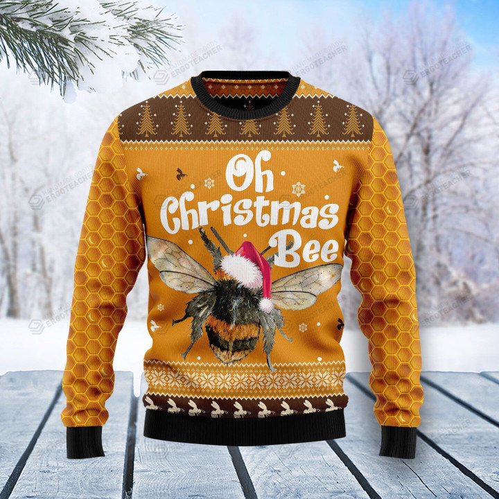 Oh Christmas Bee Christmas Ugly Sweater