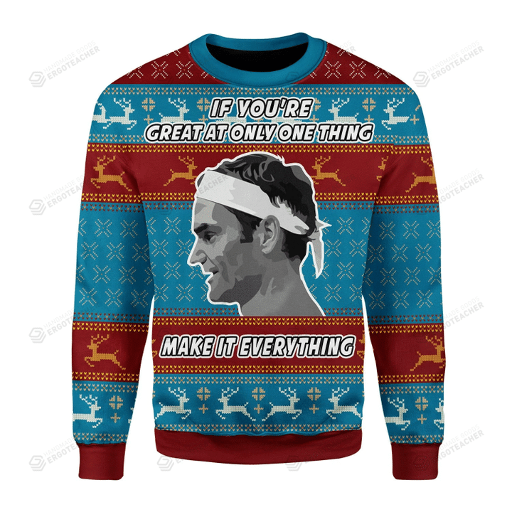 Make It Everything Ugly Christmas Sweater, All Over Print Sweatshirt