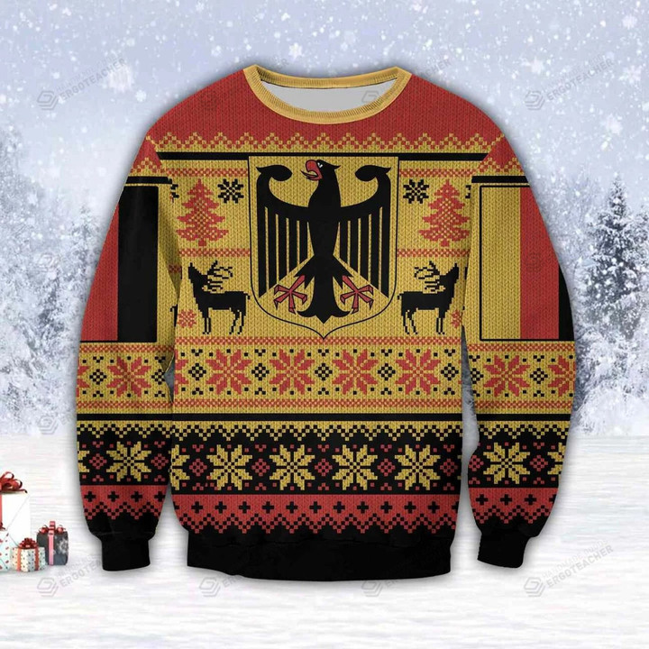 GERMANY DAL LOVER PRIN TUGLY CHRISTMAS SWEATER